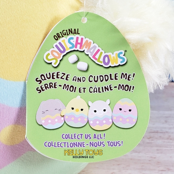 Squishmallow Aimee the Chick inside Egg 8" UltraSoft Stuffed Easter Plush NWT - Picture 10 of 12